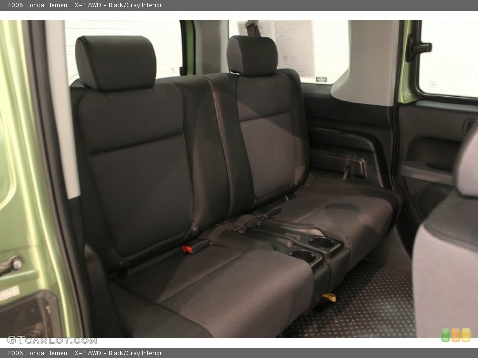 Black/Gray Interior Rear Seat for the 2006 Honda Element EX-P AWD #65685690