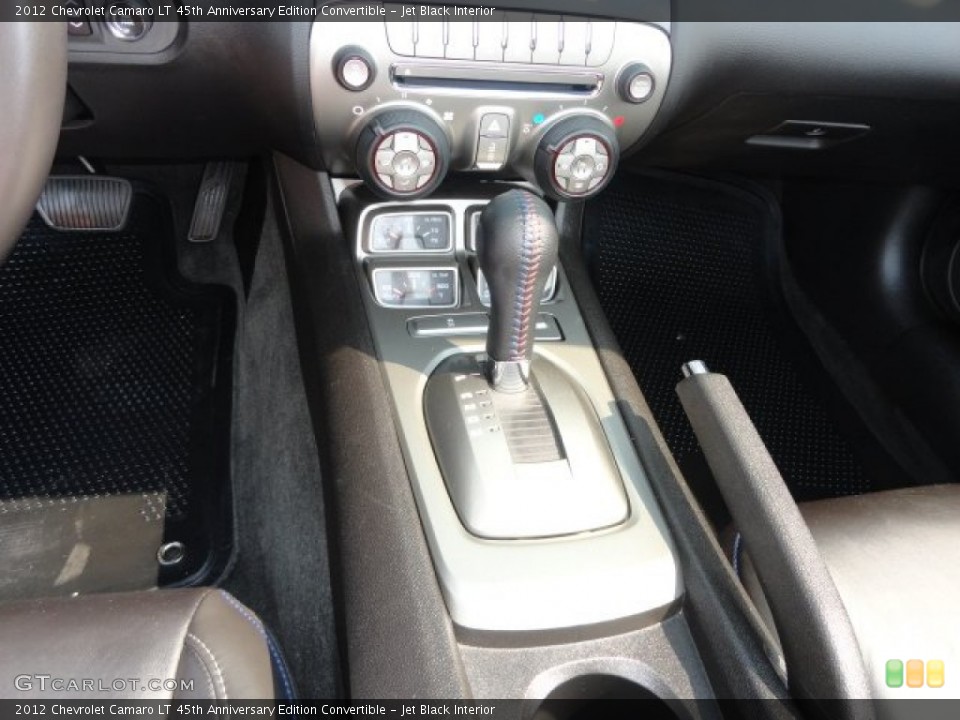 Jet Black Interior Transmission for the 2012 Chevrolet Camaro LT 45th Anniversary Edition Convertible #65685984