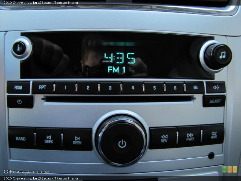 Titanium Interior Audio System for the 2010 Chevrolet Malibu LS Sedan #65687523