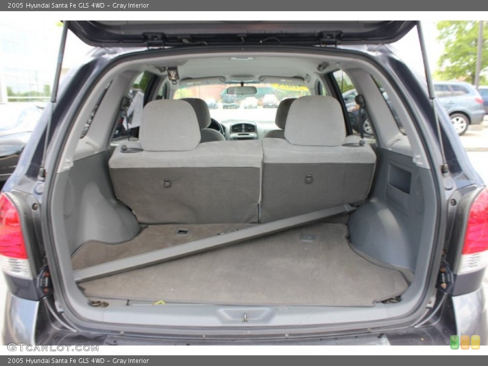 Gray Interior Trunk for the 2005 Hyundai Santa Fe GLS 4WD #65690519