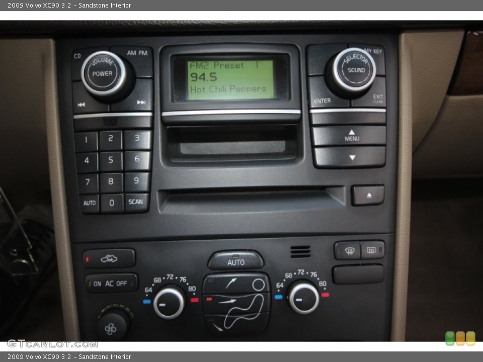 Sandstone Interior Controls for the 2009 Volvo XC90 3.2 #65692226