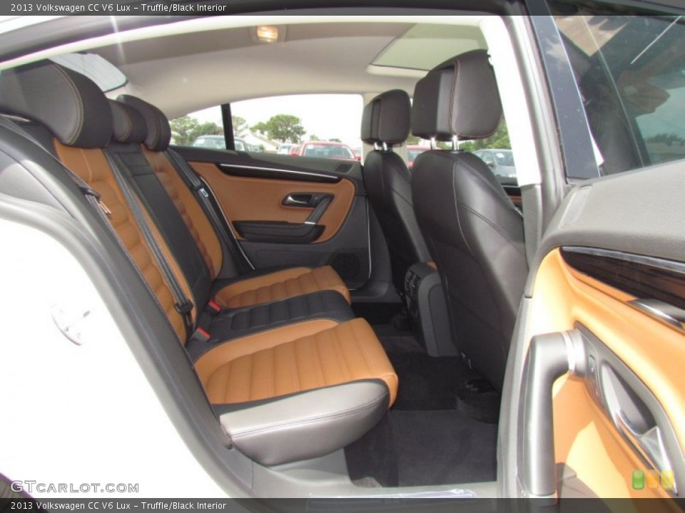 Truffle/Black 2013 Volkswagen CC Interiors