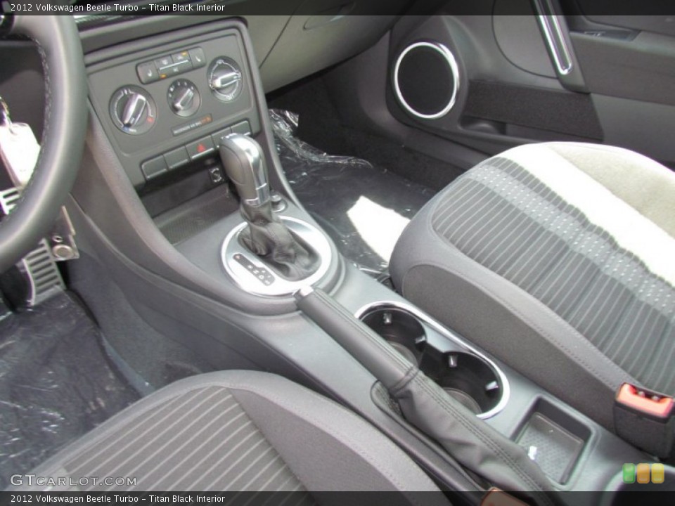 Titan Black Interior Transmission for the 2012 Volkswagen Beetle Turbo #65694074