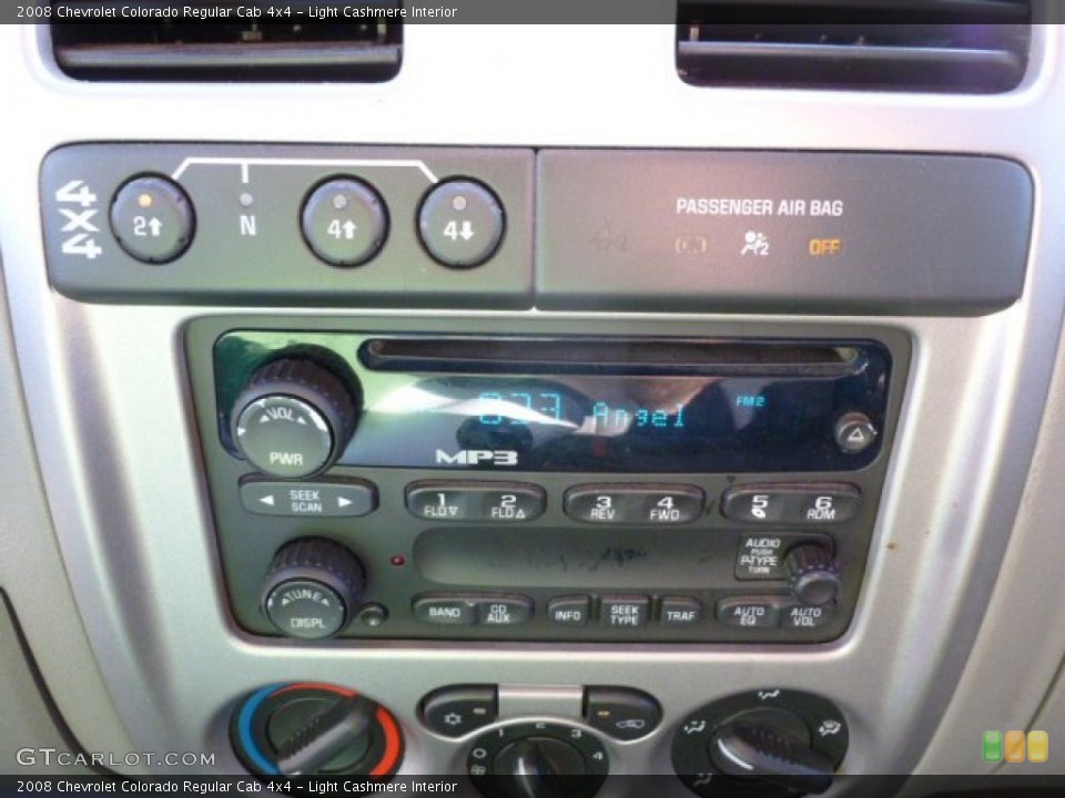 Light Cashmere Interior Audio System for the 2008 Chevrolet Colorado Regular Cab 4x4 #65695160