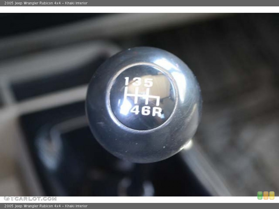 Khaki Interior Transmission for the 2005 Jeep Wrangler Rubicon 4x4 #65700446