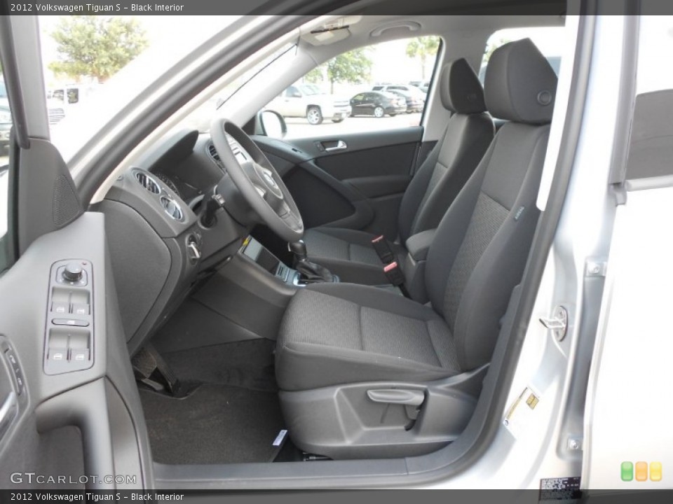 Black Interior Photo for the 2012 Volkswagen Tiguan S #65706347