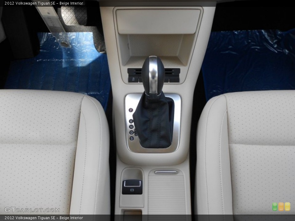Beige Interior Transmission for the 2012 Volkswagen Tiguan SE #65707277