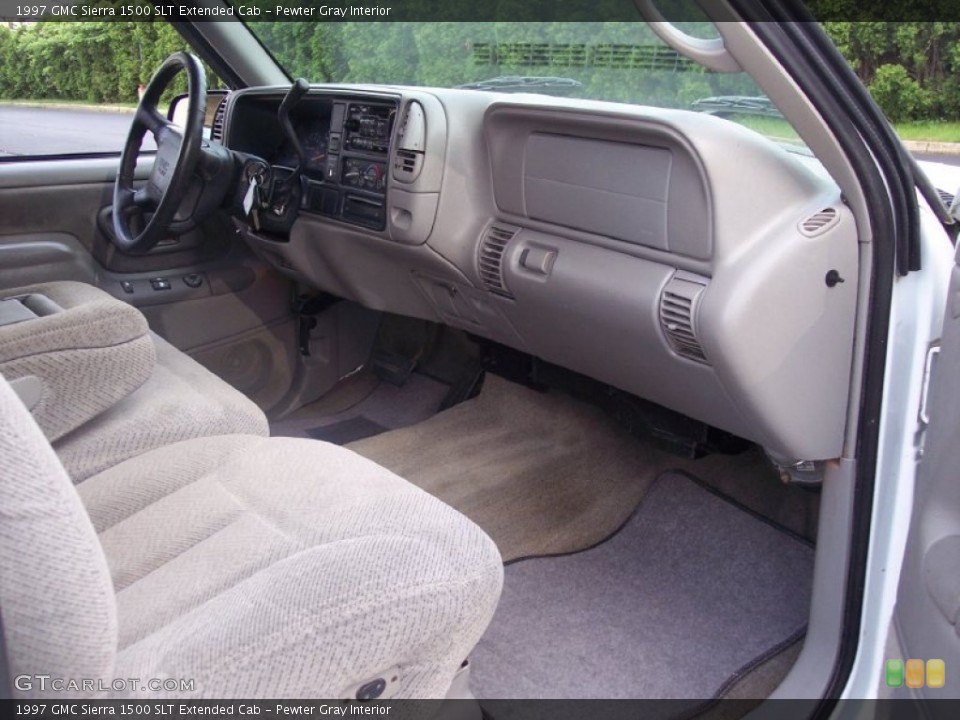 Pewter Gray Interior Dashboard For The 1997 Gmc Sierra 1500