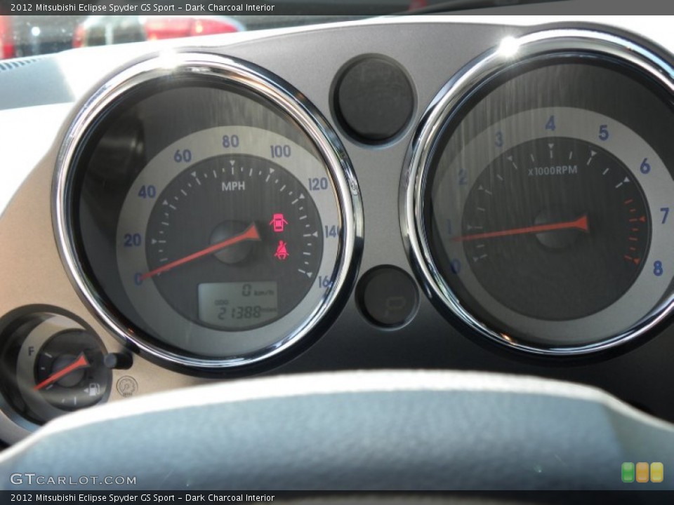 Dark Charcoal Interior Gauges for the 2012 Mitsubishi Eclipse Spyder GS Sport #65708657