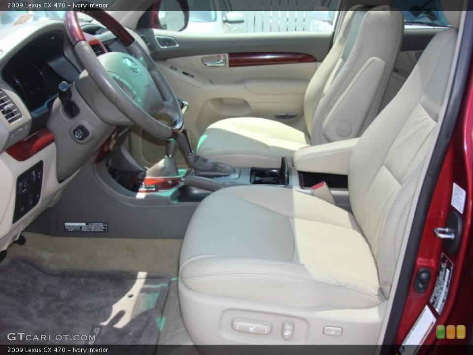 Ivory Interior Photo for the 2009 Lexus GX 470 #65709899