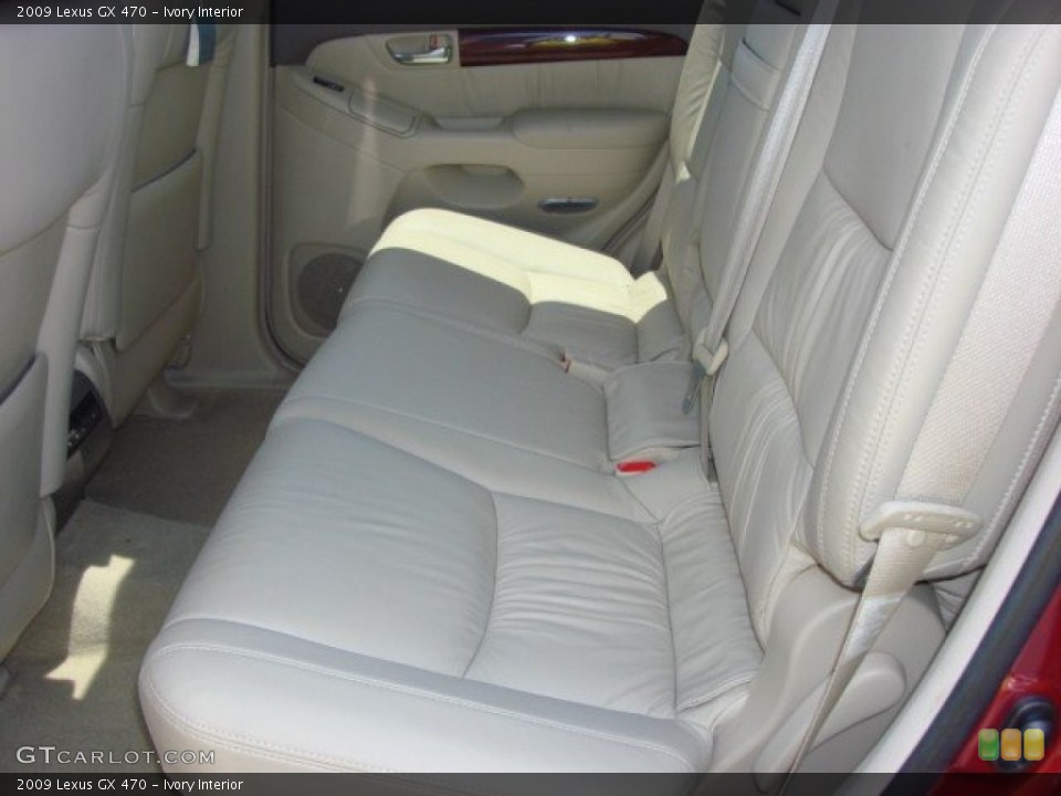 Ivory Interior Rear Seat for the 2009 Lexus GX 470 #65709908