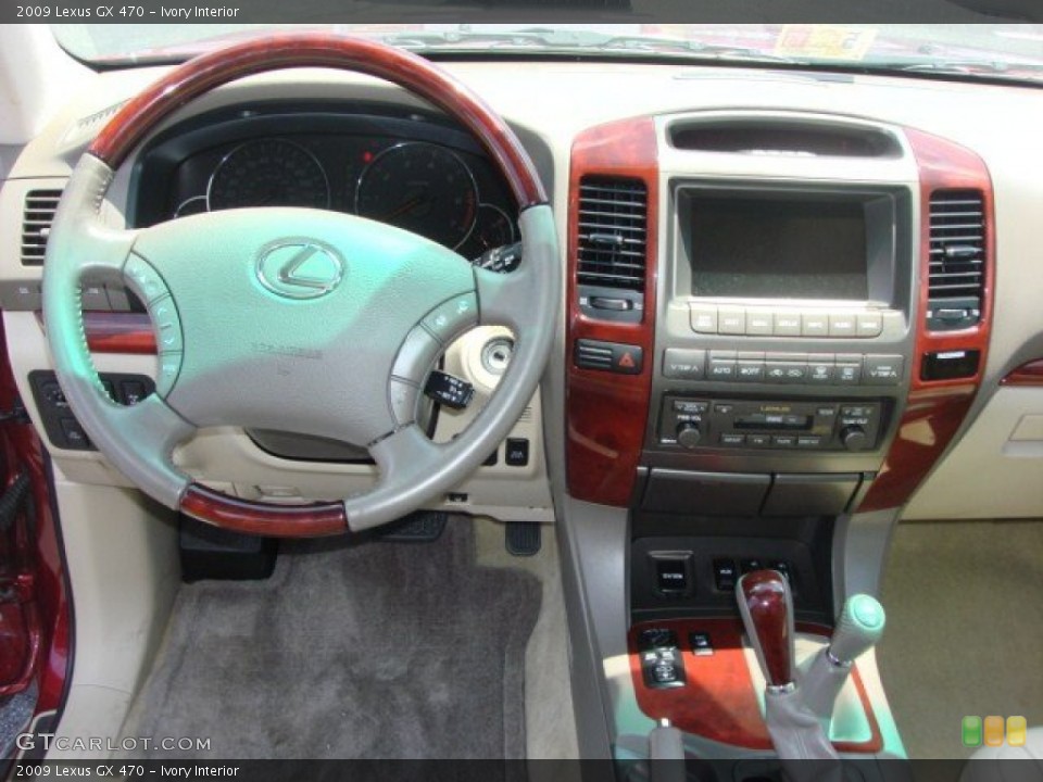 Ivory Interior Dashboard for the 2009 Lexus GX 470 #65709914