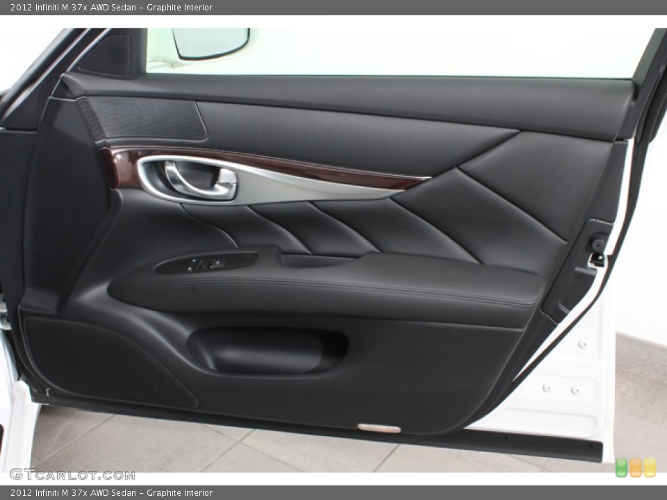 Graphite Interior Door Panel for the 2012 Infiniti M 37x AWD Sedan #65709926