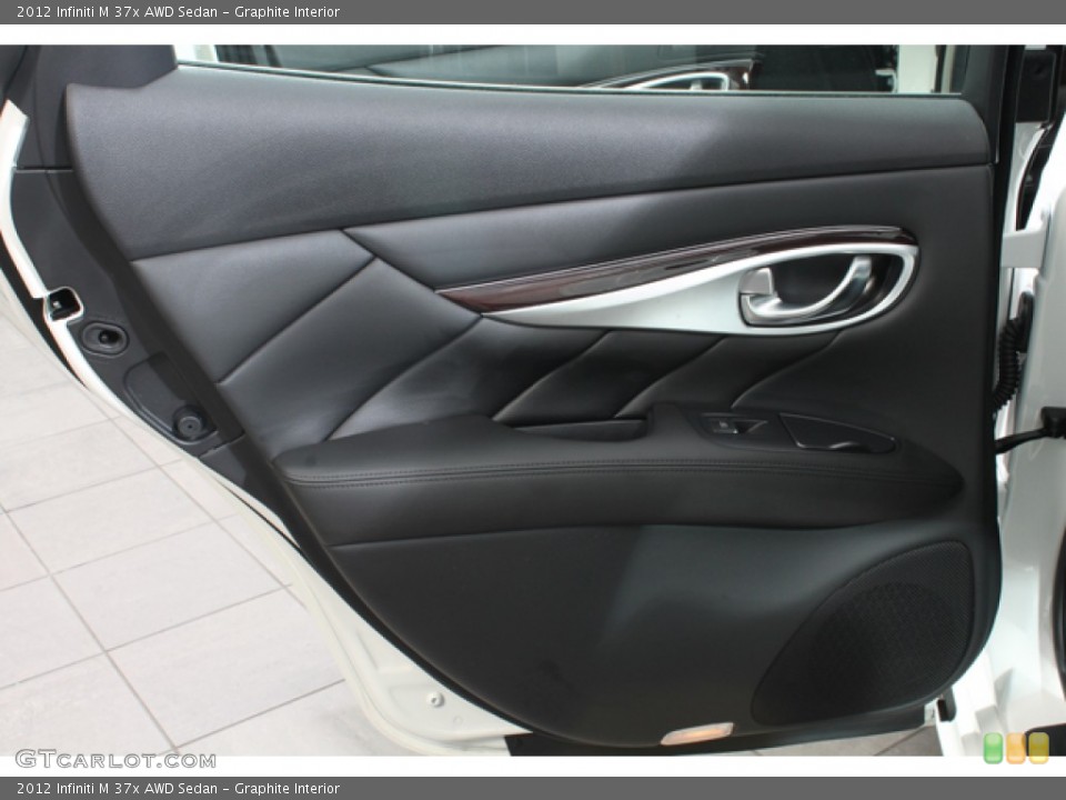 Graphite Interior Door Panel for the 2012 Infiniti M 37x AWD Sedan #65709944