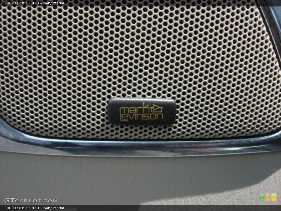 Ivory Interior Audio System for the 2009 Lexus GX 470 #65709959