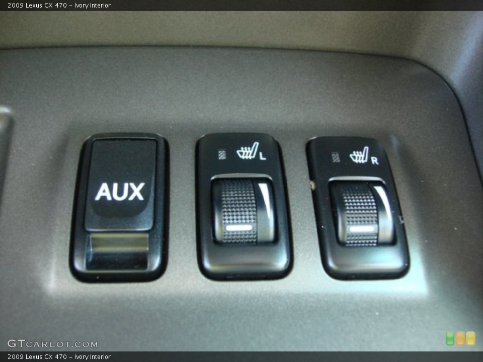 Ivory Interior Controls for the 2009 Lexus GX 470 #65710004