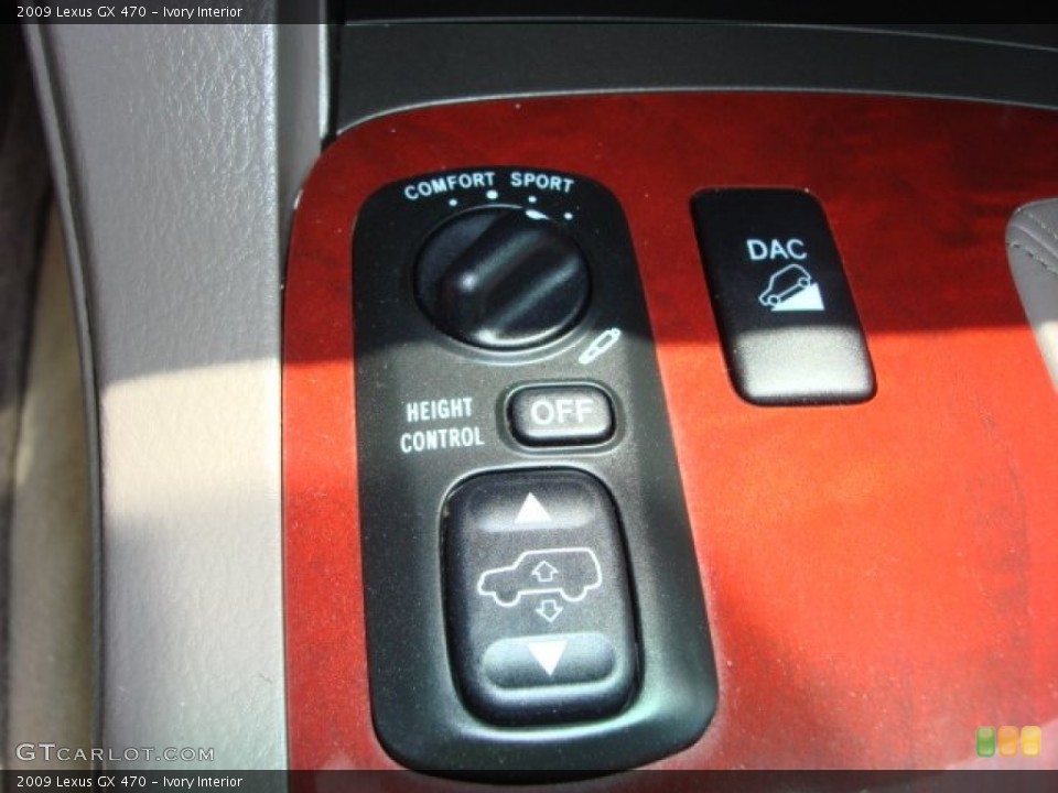 Ivory Interior Controls for the 2009 Lexus GX 470 #65710013