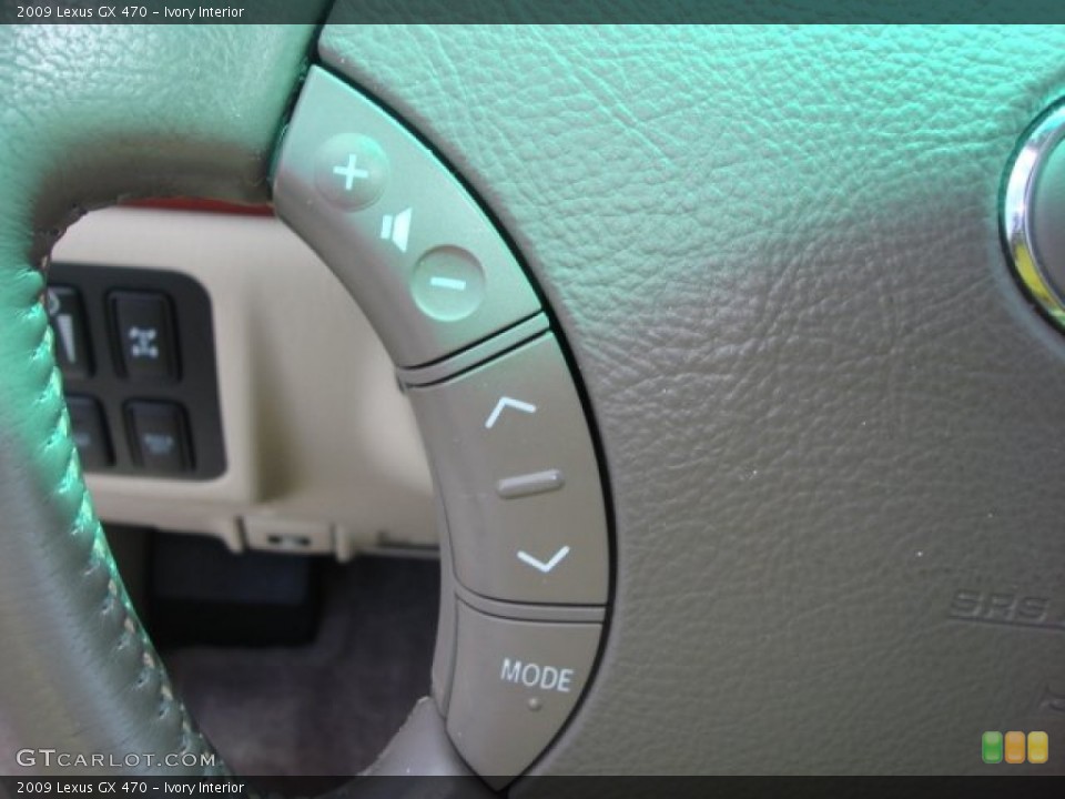 Ivory Interior Controls for the 2009 Lexus GX 470 #65710046