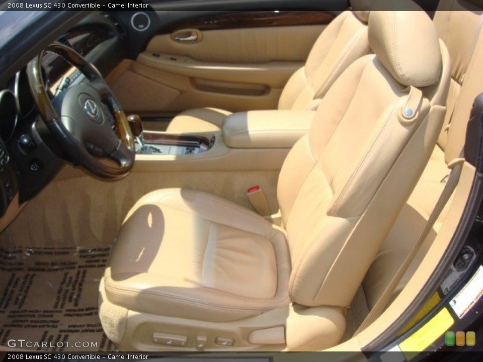 Camel Interior Photo for the 2008 Lexus SC 430 Convertible #65710394