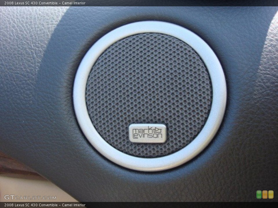 Camel Interior Audio System for the 2008 Lexus SC 430 Convertible #65710455