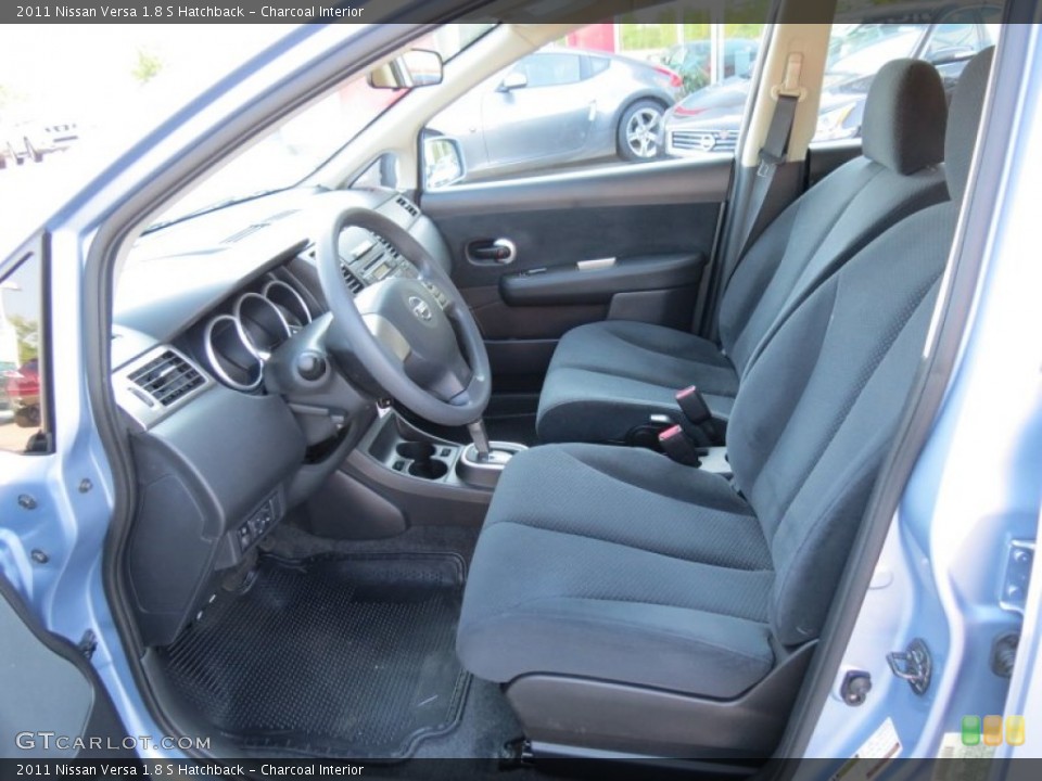 Charcoal Interior Photo for the 2011 Nissan Versa 1.8 S Hatchback #65710700