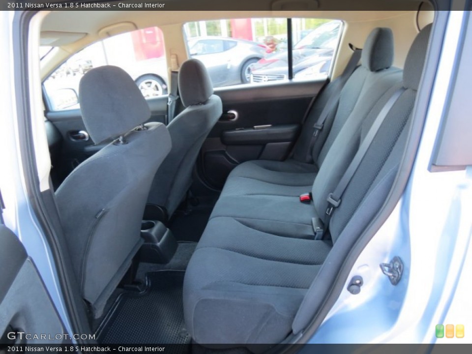 Charcoal Interior Photo for the 2011 Nissan Versa 1.8 S Hatchback #65710718