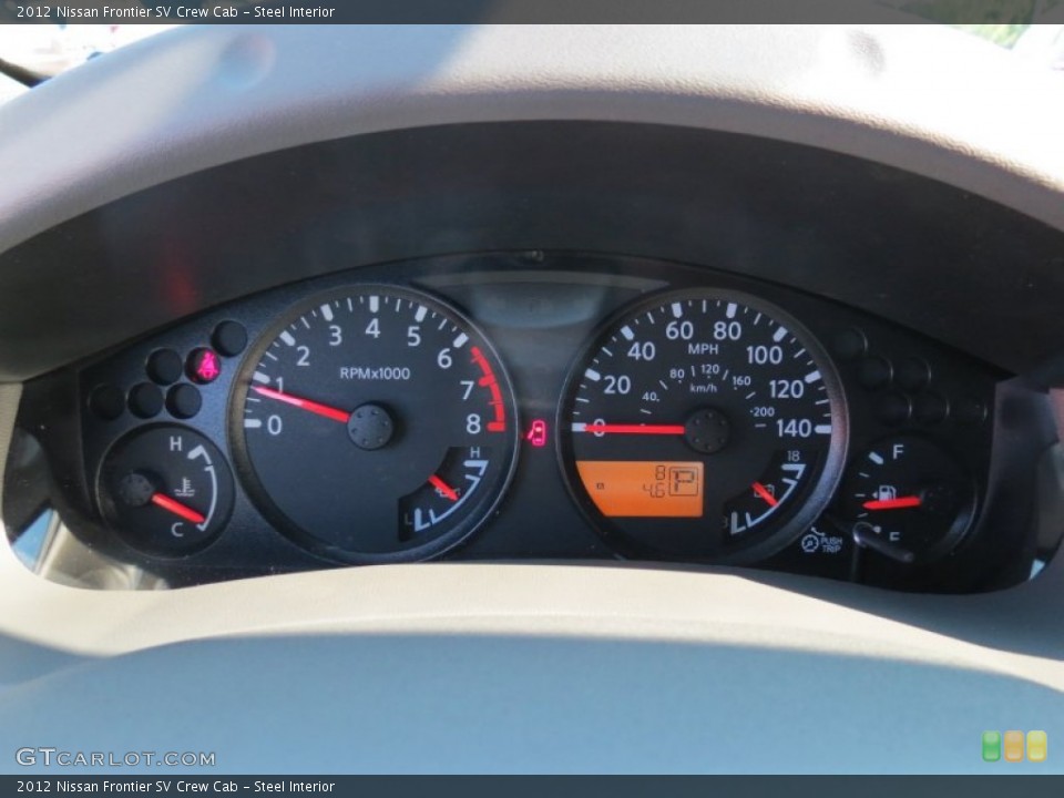 Steel Interior Gauges for the 2012 Nissan Frontier SV Crew Cab #65711257