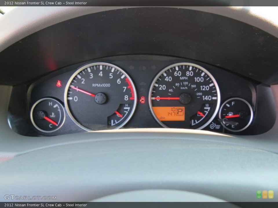 Steel Interior Gauges for the 2012 Nissan Frontier SL Crew Cab #65711411