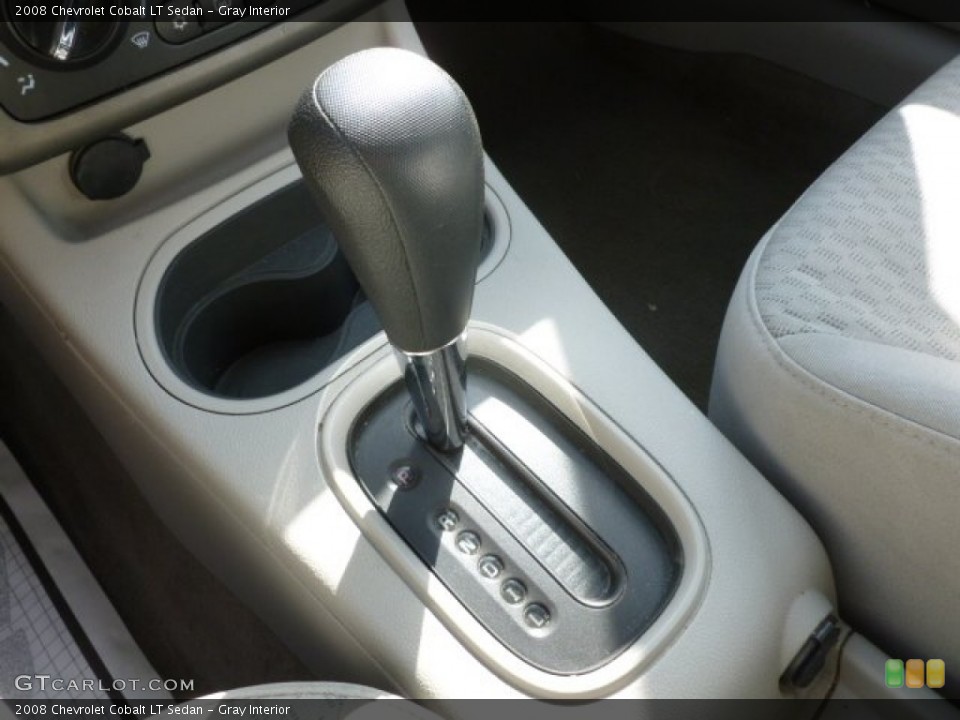 Gray Interior Transmission for the 2008 Chevrolet Cobalt LT Sedan #65712203