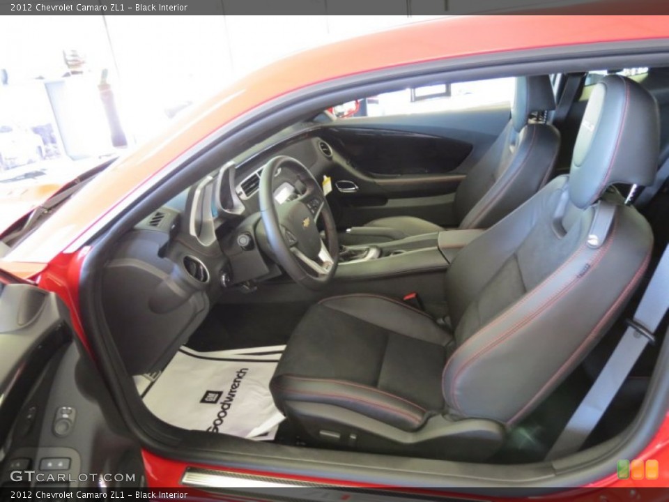 Black Interior Photo for the 2012 Chevrolet Camaro ZL1 #65713319