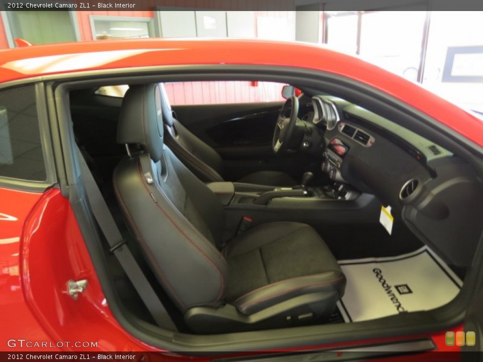 Black Interior Photo for the 2012 Chevrolet Camaro ZL1 #65713328