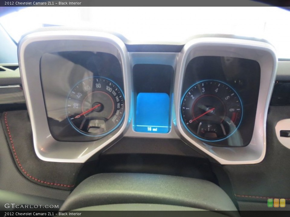 Black Interior Gauges for the 2012 Chevrolet Camaro ZL1 #65713346