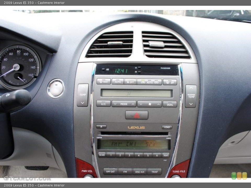 Cashmere Interior Controls for the 2009 Lexus ES 350 #65713976