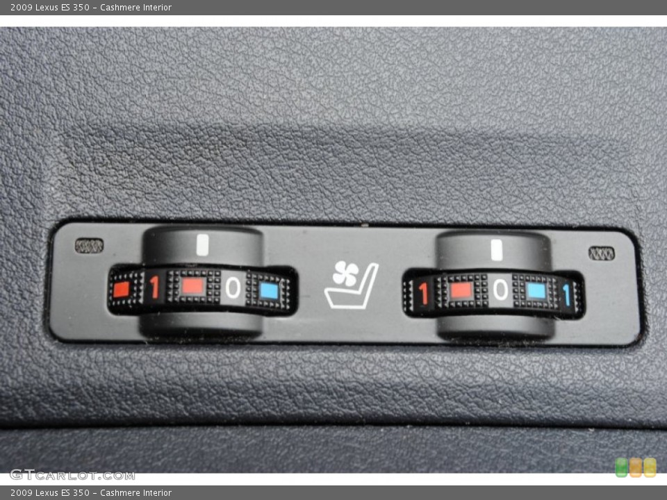 Cashmere Interior Controls for the 2009 Lexus ES 350 #65713985