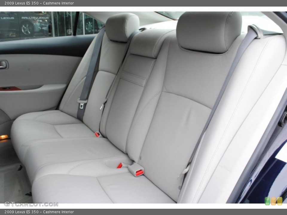 Cashmere Interior Rear Seat for the 2009 Lexus ES 350 #65714021
