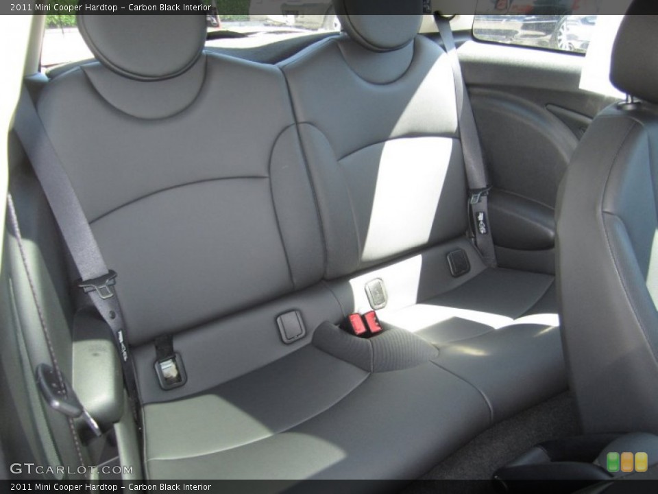 Carbon Black Interior Rear Seat for the 2011 Mini Cooper Hardtop #65714366