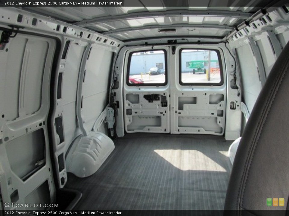 Medium Pewter Interior Photo for the 2012 Chevrolet Express 2500 Cargo Van #65715818