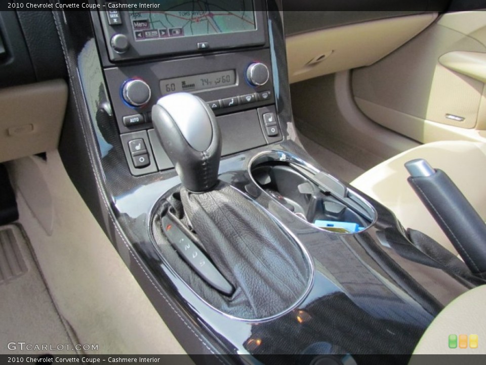 Cashmere Interior Transmission for the 2010 Chevrolet Corvette Coupe #65717549