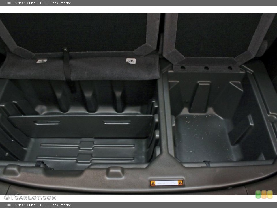 Black Interior Trunk for the 2009 Nissan Cube 1.8 S #65718298