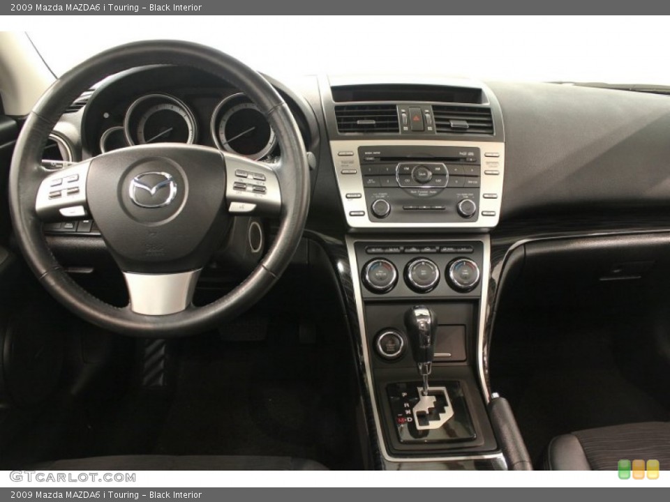 Black Interior Dashboard for the 2009 Mazda MAZDA6 i Touring #65718758