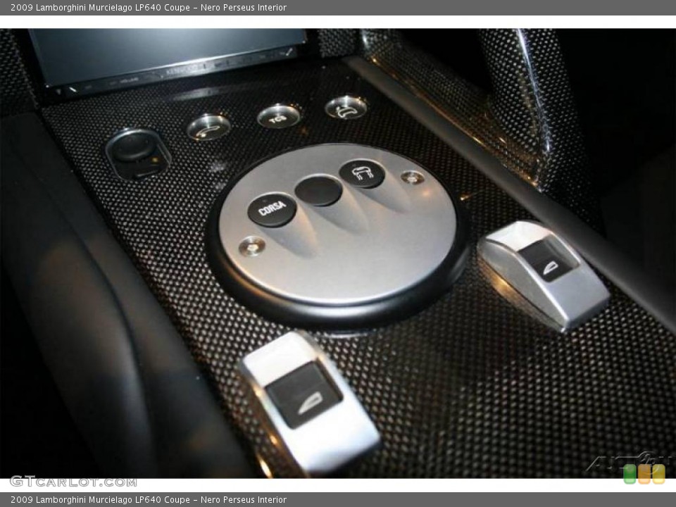 Nero Perseus Interior Transmission for the 2009 Lamborghini Murcielago LP640 Coupe #6572043