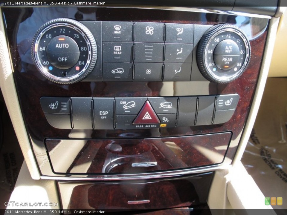 Cashmere Interior Controls for the 2011 Mercedes-Benz ML 350 4Matic #65722343