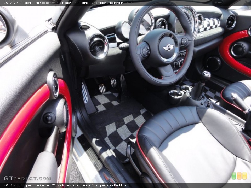 Lounge Championship Red Interior Photo for the 2012 Mini Cooper John Cooper Works Roadster #65722958
