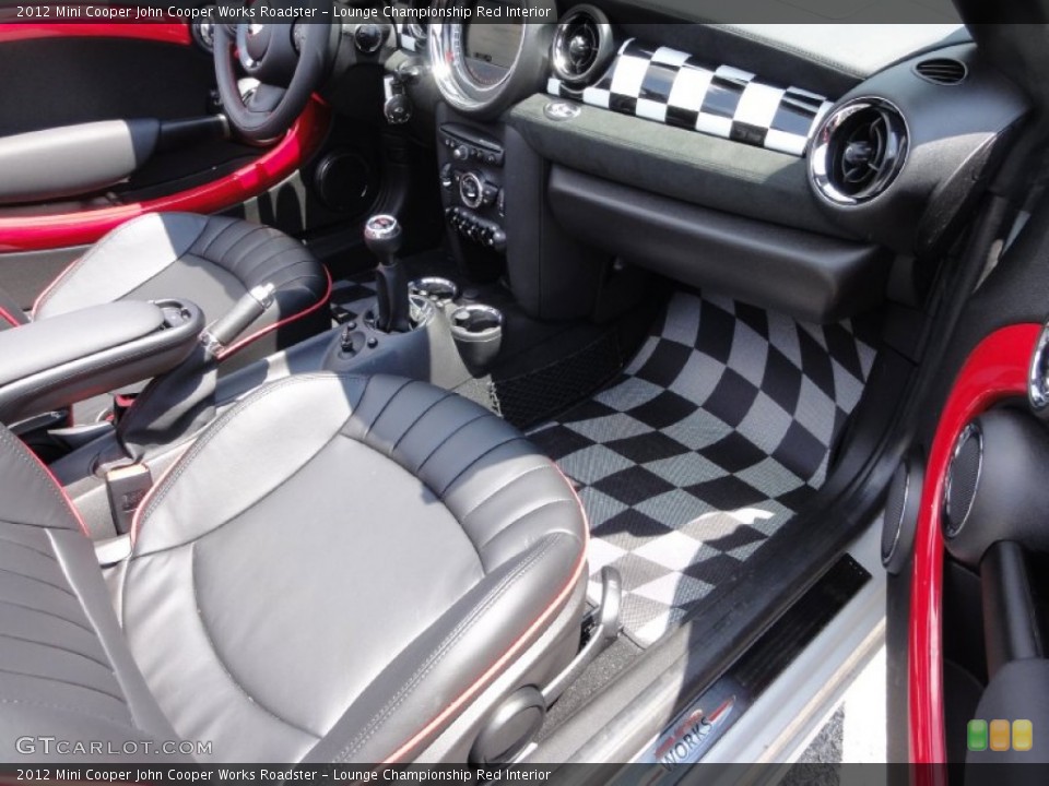 Lounge Championship Red Interior Photo for the 2012 Mini Cooper John Cooper Works Roadster #65722994