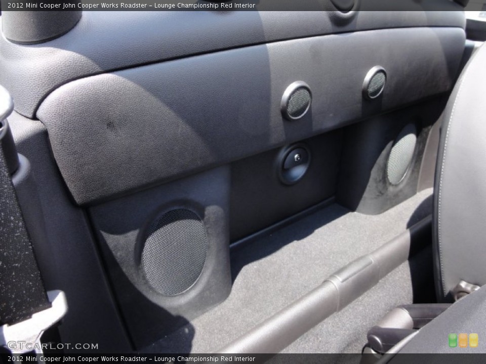 Lounge Championship Red Interior Photo for the 2012 Mini Cooper John Cooper Works Roadster #65723036