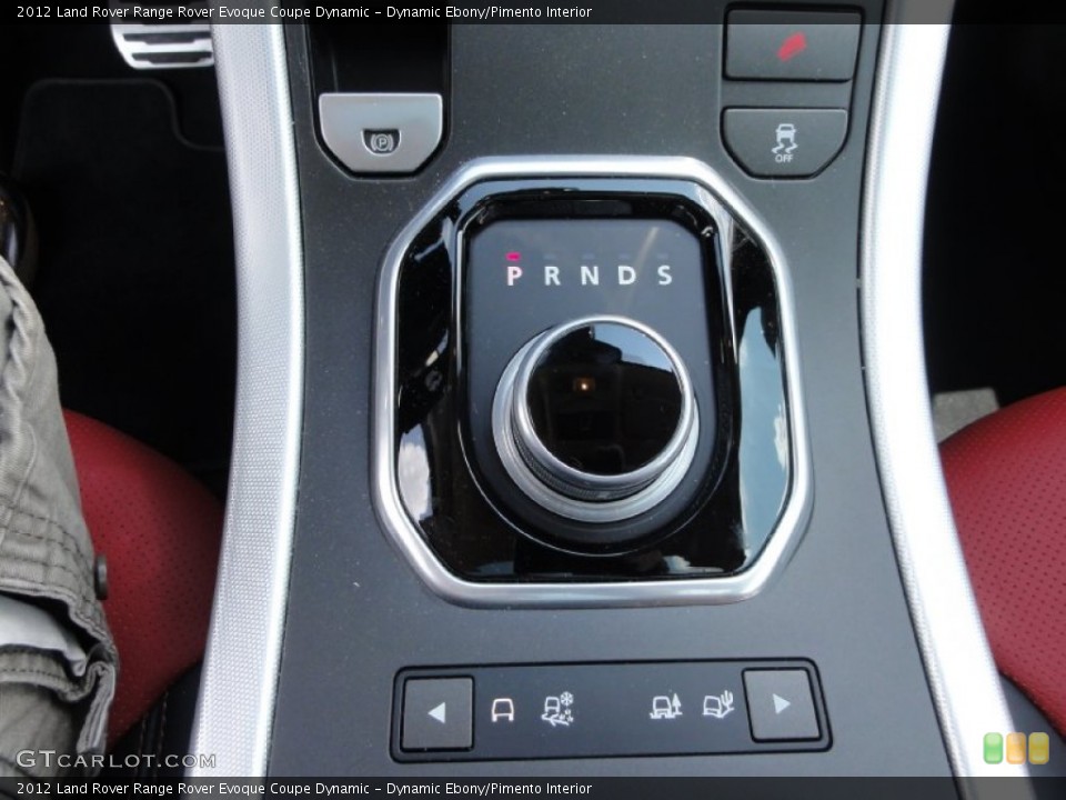 Dynamic Ebony/Pimento Interior Transmission for the 2012 Land Rover Range Rover Evoque Coupe Dynamic #65723631