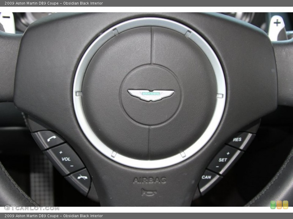Obsidian Black Interior Controls for the 2009 Aston Martin DB9 Coupe #65723651