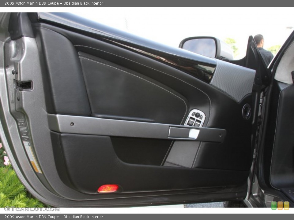 Obsidian Black Interior Door Panel for the 2009 Aston Martin DB9 Coupe #65723679