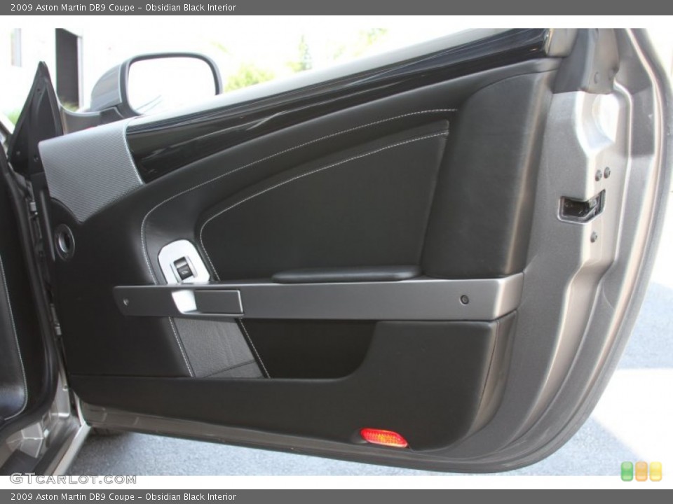 Obsidian Black Interior Door Panel for the 2009 Aston Martin DB9 Coupe #65723837