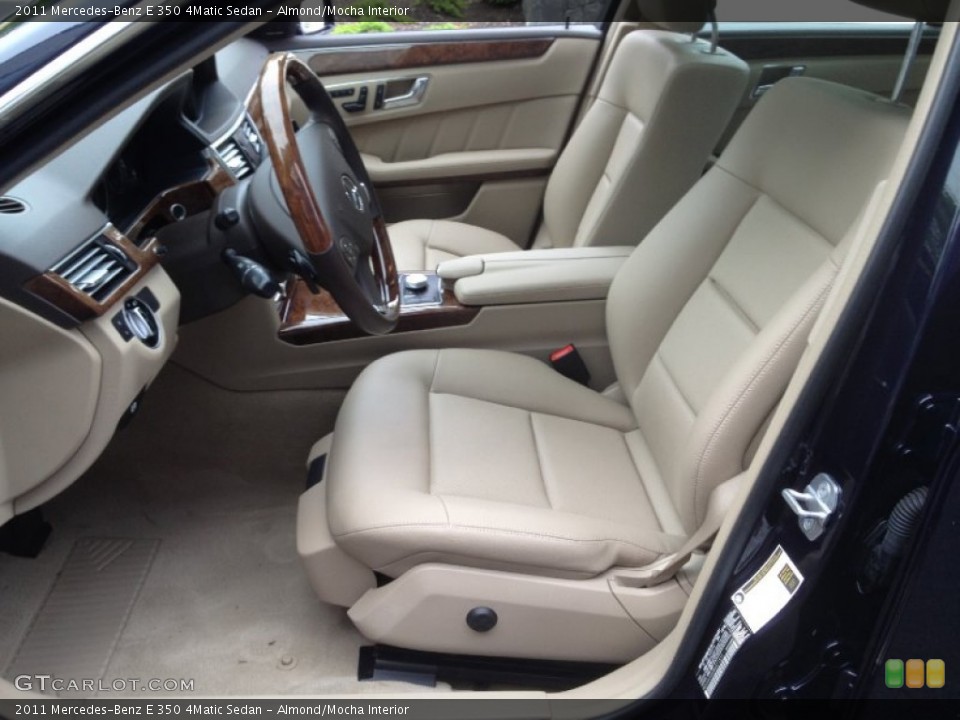 Almond/Mocha Interior Photo for the 2011 Mercedes-Benz E 350 4Matic Sedan #65724712